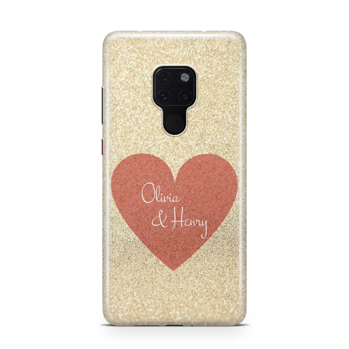 Personalised Love Heart Huawei Mate 20 Phone Case