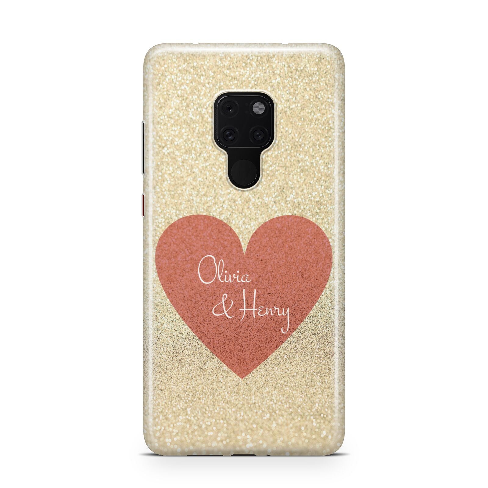 Personalised Love Heart Huawei Mate 20 Phone Case