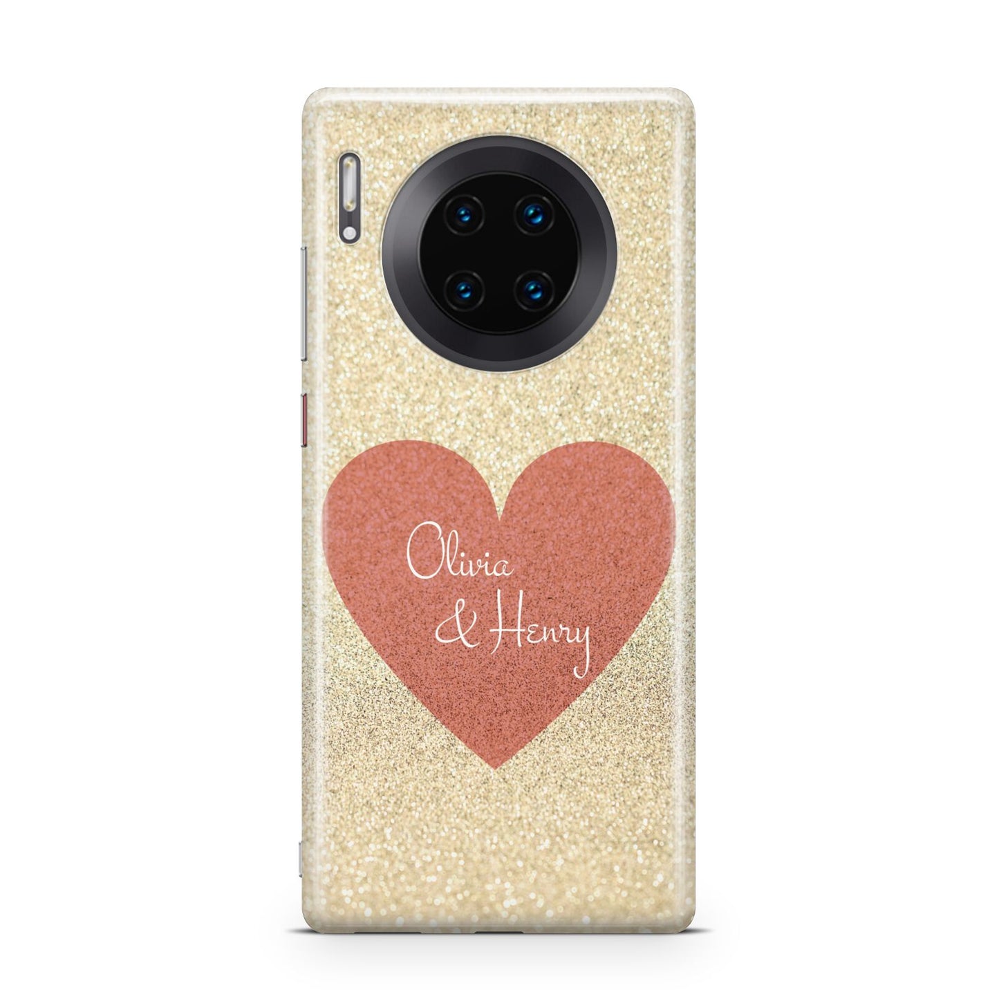 Personalised Love Heart Huawei Mate 30 Pro Phone Case