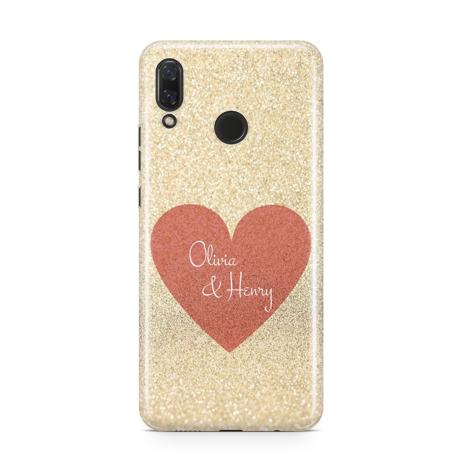 Personalised Love Heart Huawei Nova 3 Phone Case