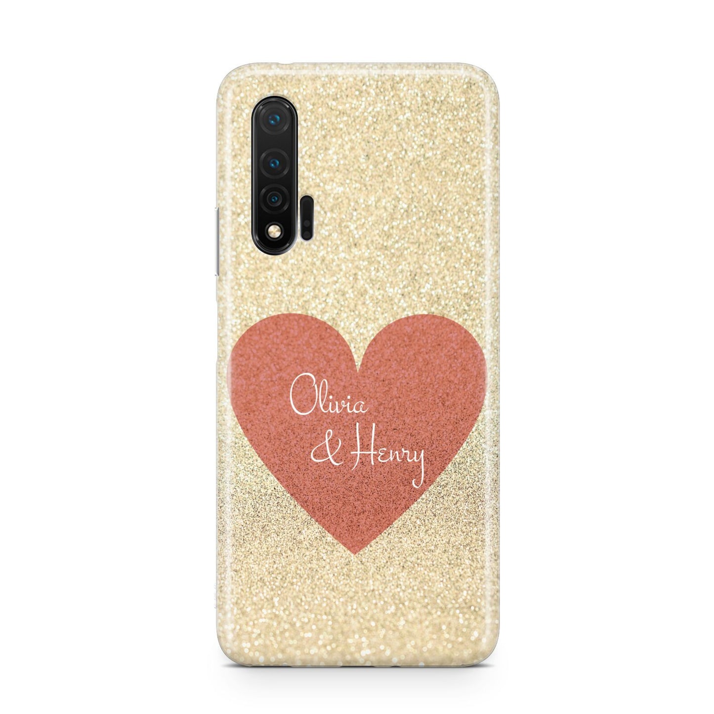 Personalised Love Heart Huawei Nova 6 Phone Case