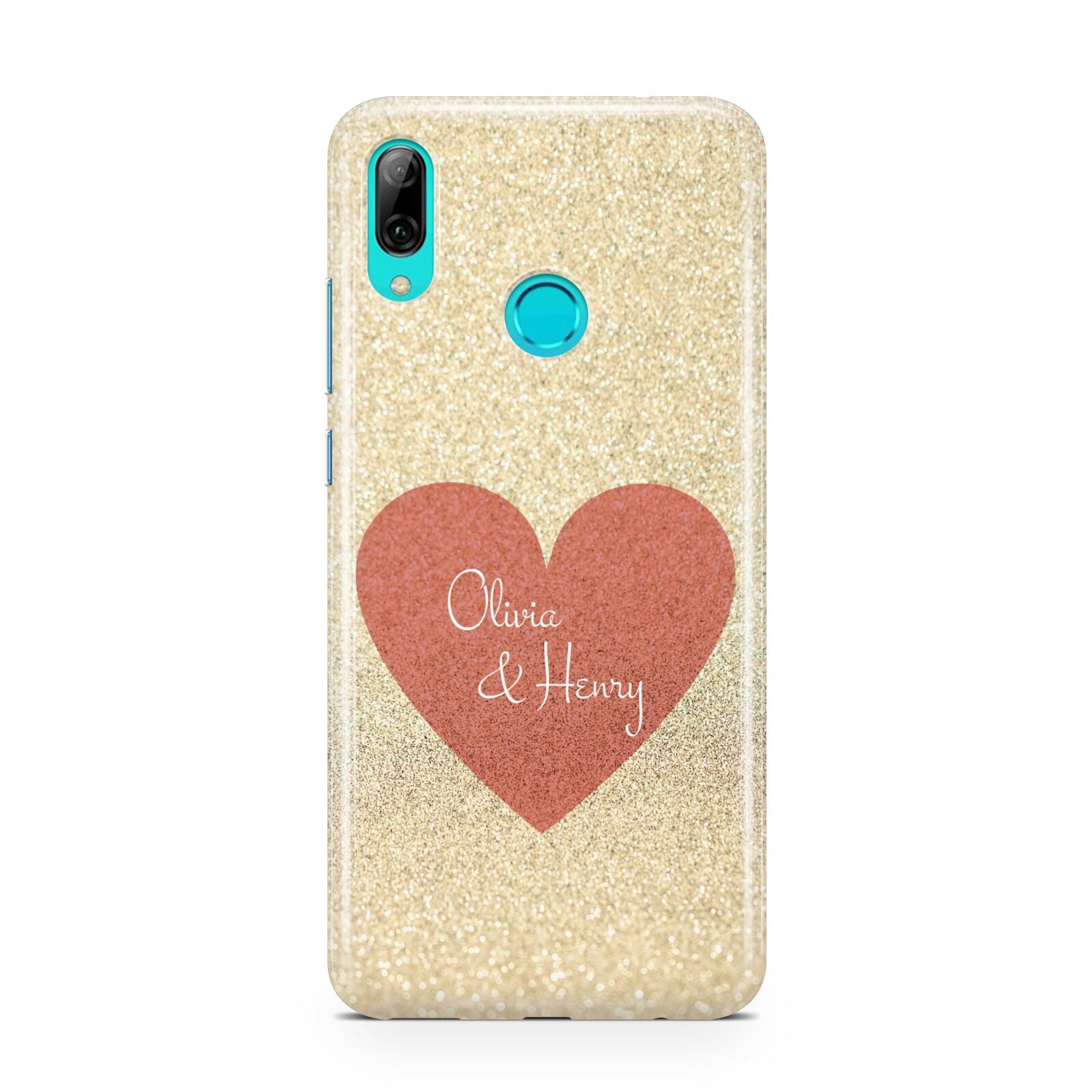 Personalised Love Heart Huawei P Smart 2019 Case