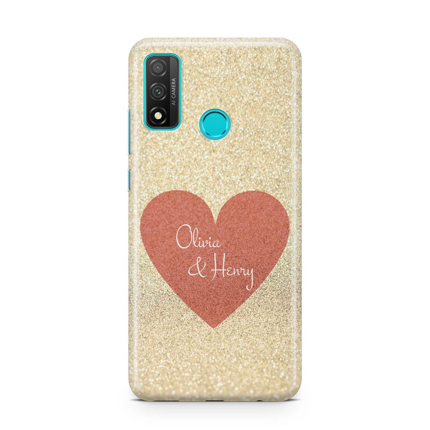 Personalised Love Heart Huawei P Smart 2020