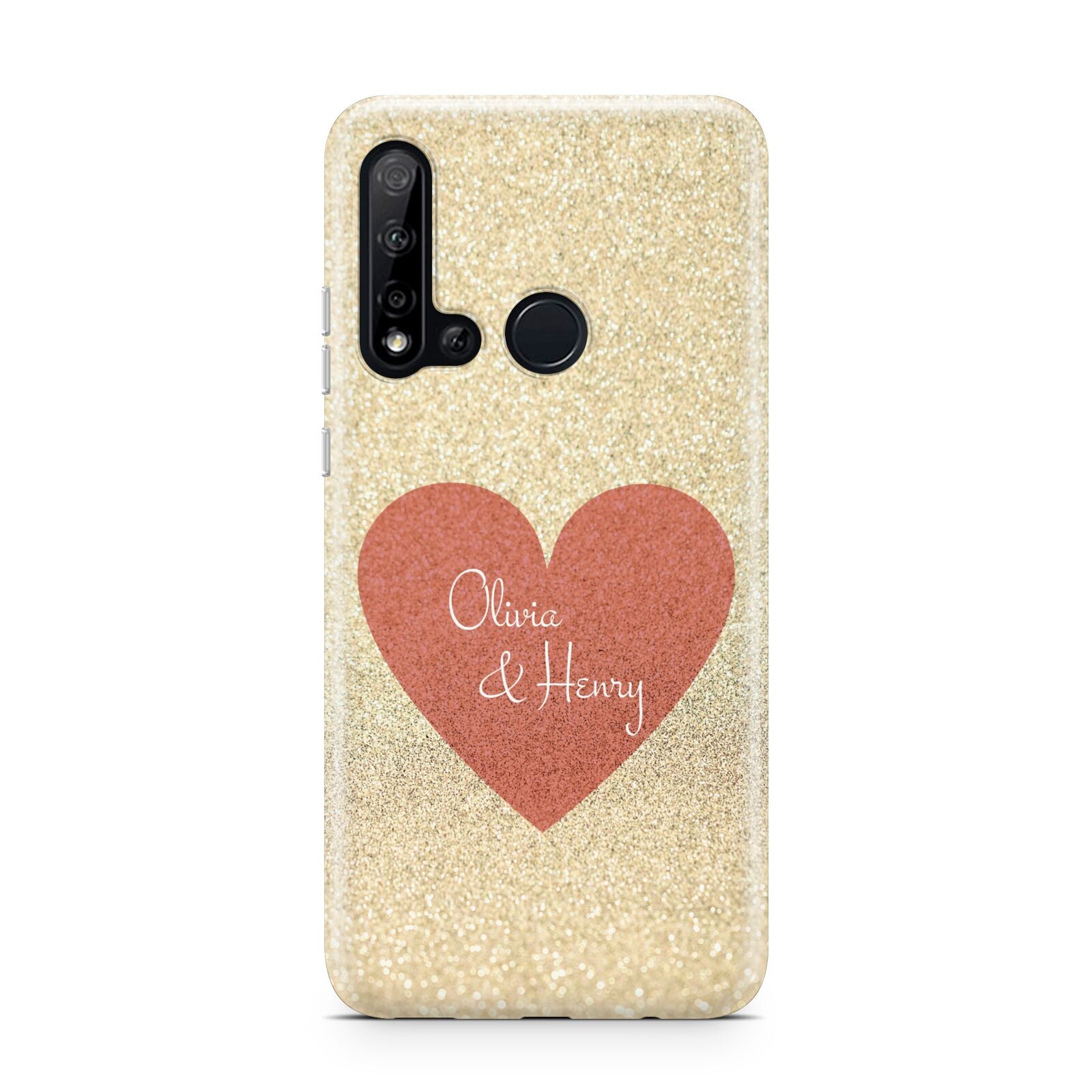 Personalised Love Heart Huawei P20 Lite 5G Phone Case