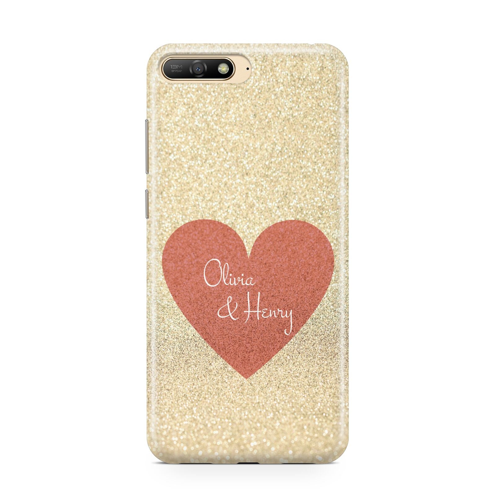 Personalised Love Heart Huawei Y6 2018