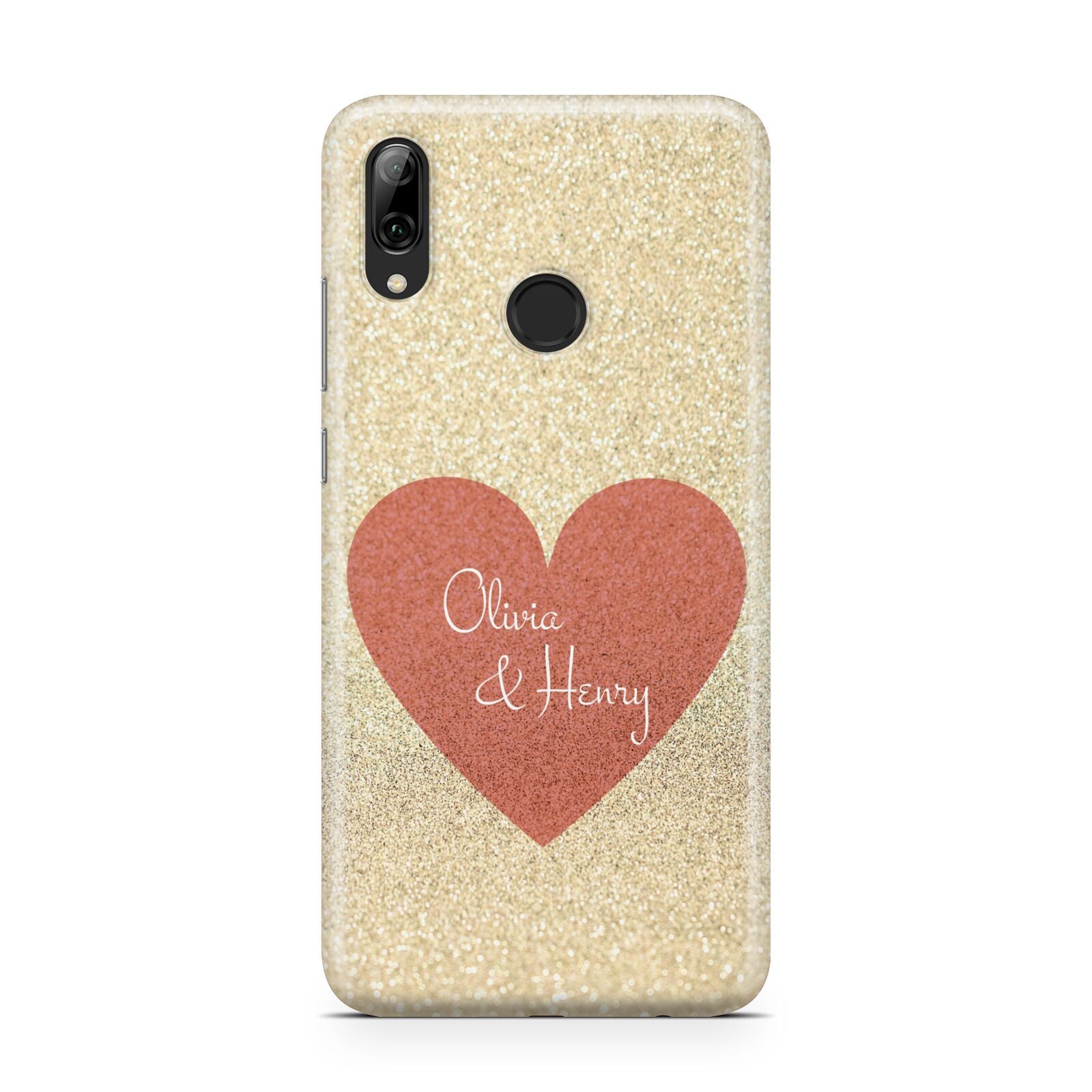 Personalised Love Heart Huawei Y7 2019