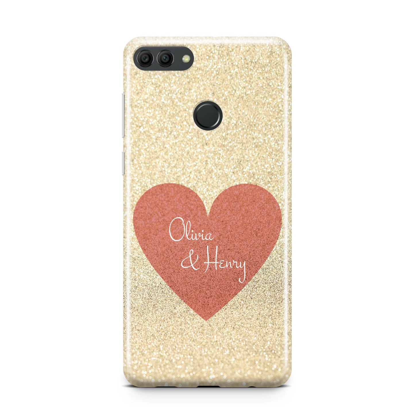 Personalised Love Heart Huawei Y9 2018