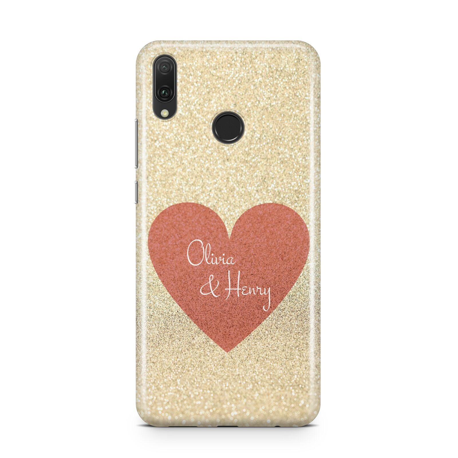 Personalised Love Heart Huawei Y9 2019