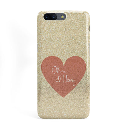 Personalised Love Heart OnePlus Case