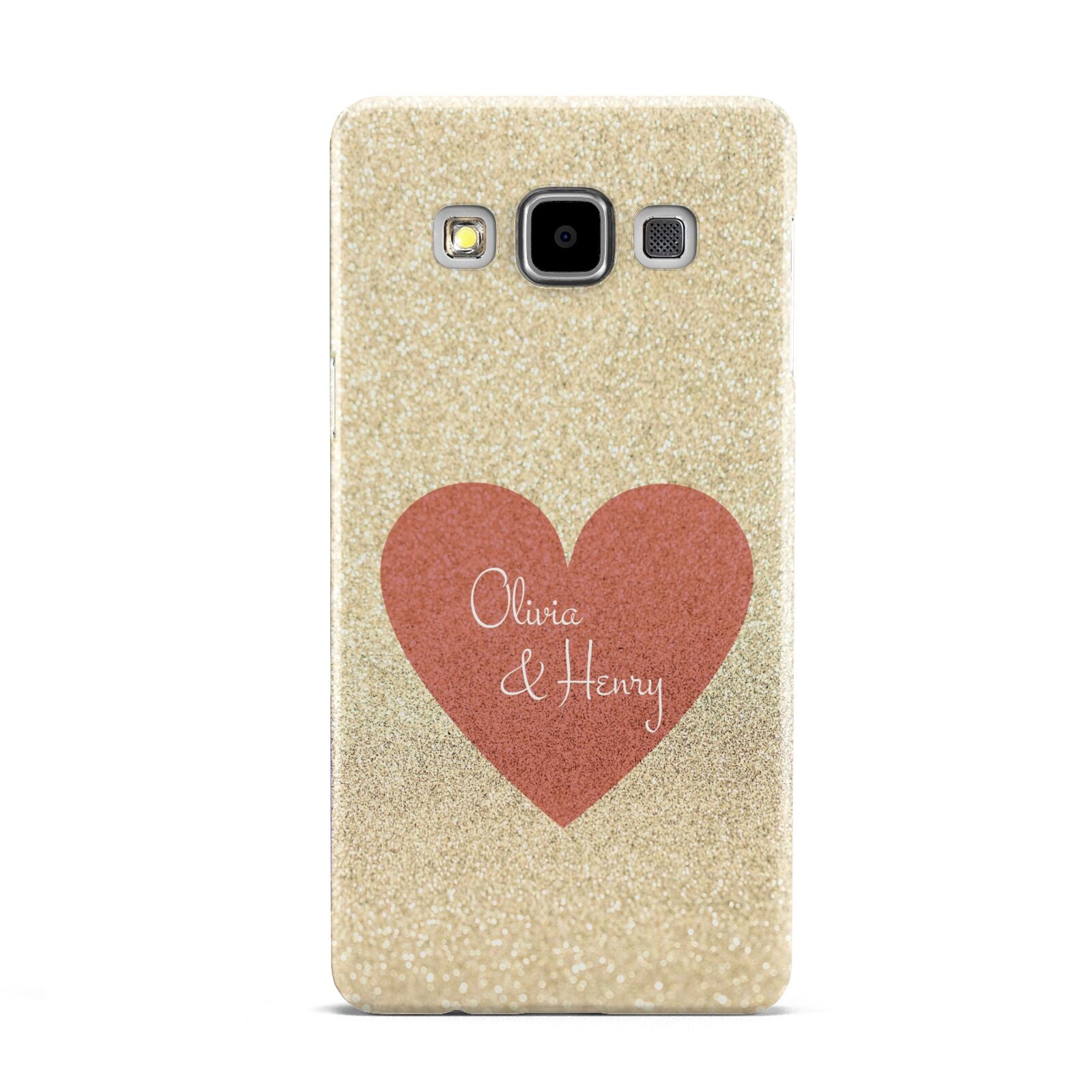 Personalised Love Heart Samsung Galaxy A5 Case