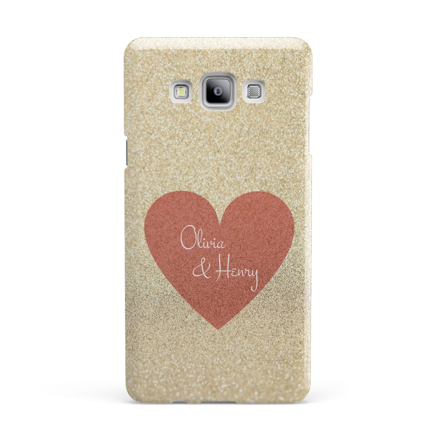 Personalised Love Heart Samsung Galaxy A7 2015 Case