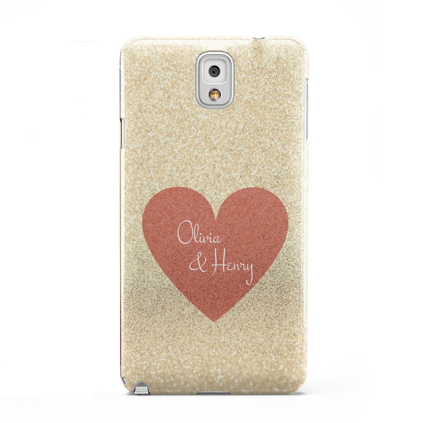 Personalised Love Heart Samsung Galaxy Note 3 Case