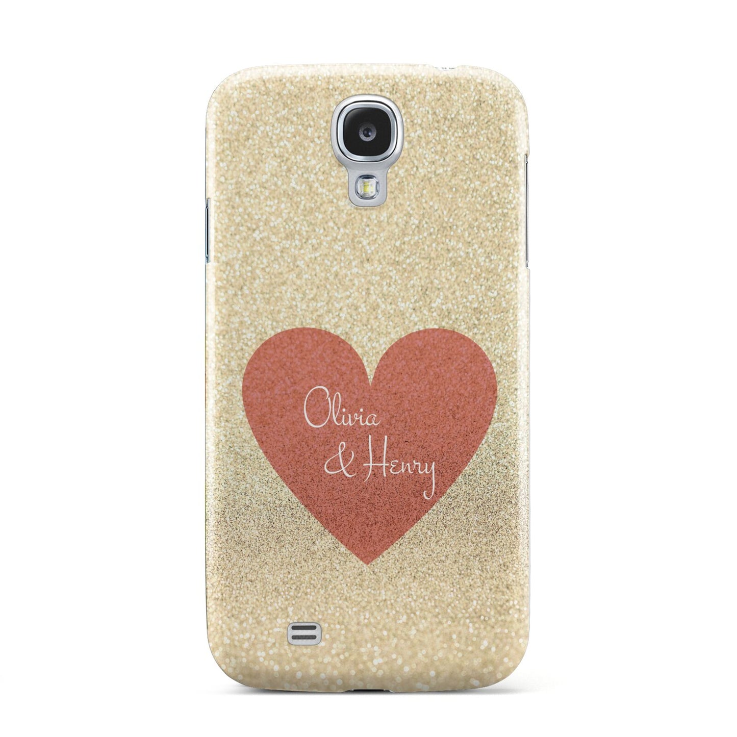 Personalised Love Heart Samsung Galaxy S4 Case