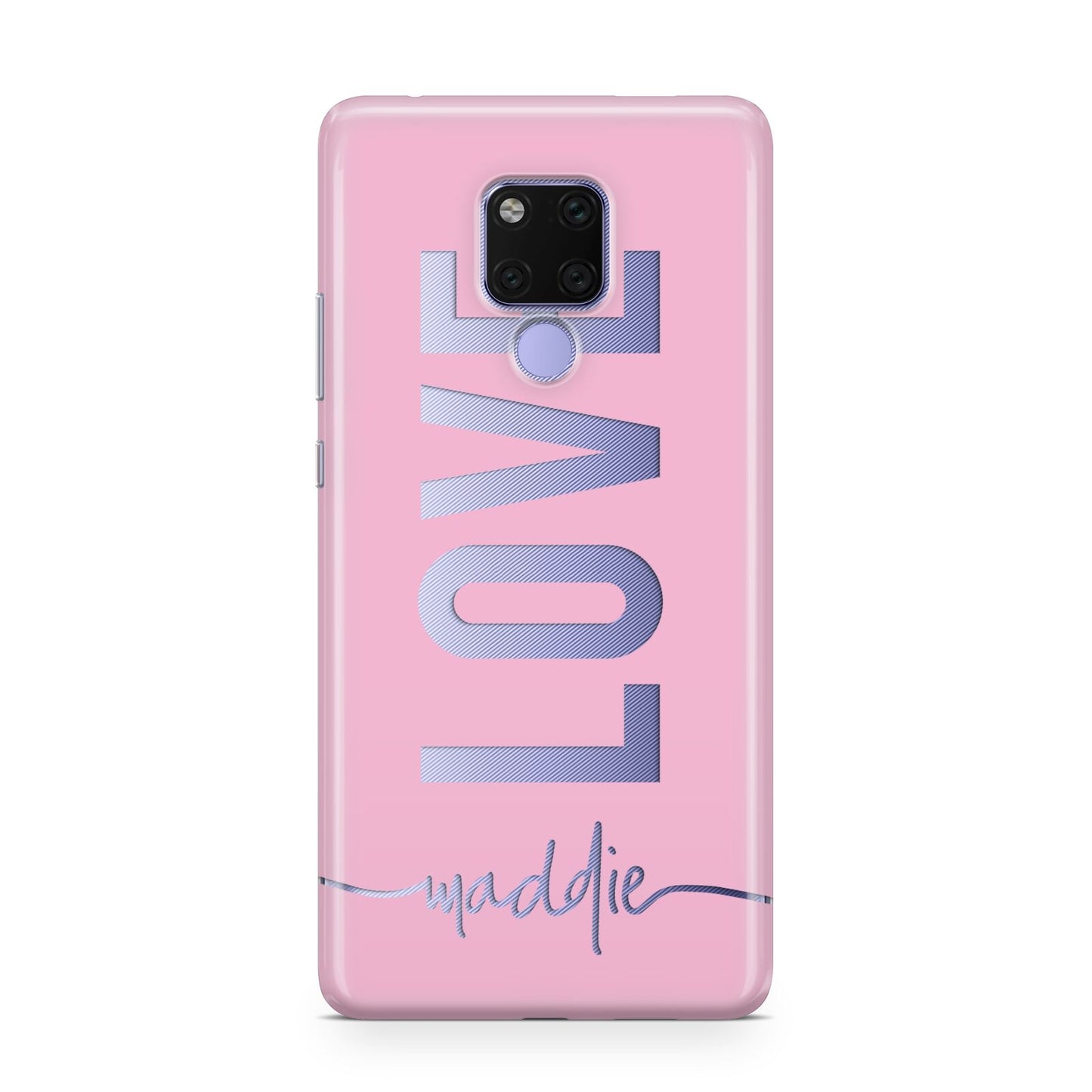 Personalised Love See Through Name Huawei Mate 20X Phone Case