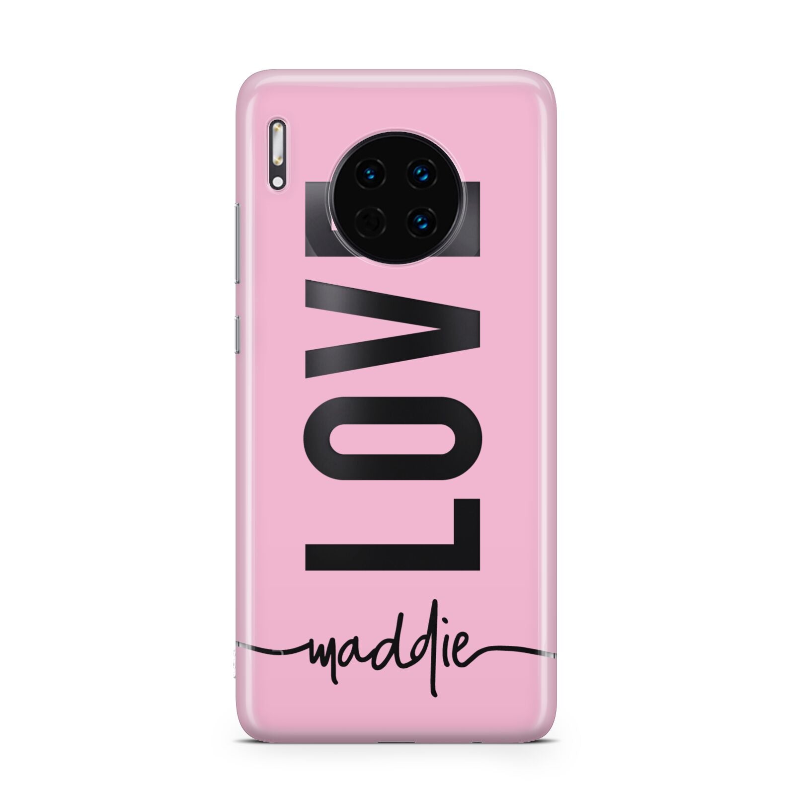 Personalised Love See Through Name Huawei Mate 30