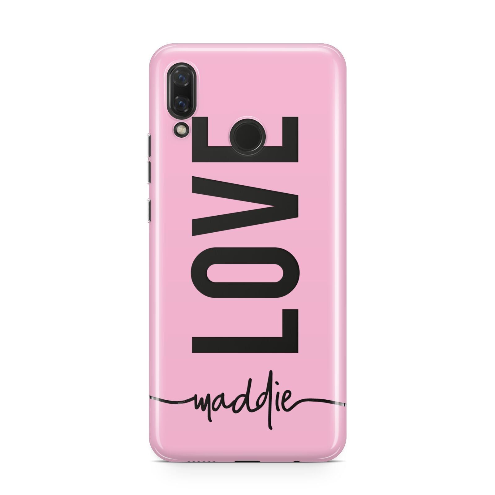 Personalised Love See Through Name Huawei Nova 3 Phone Case