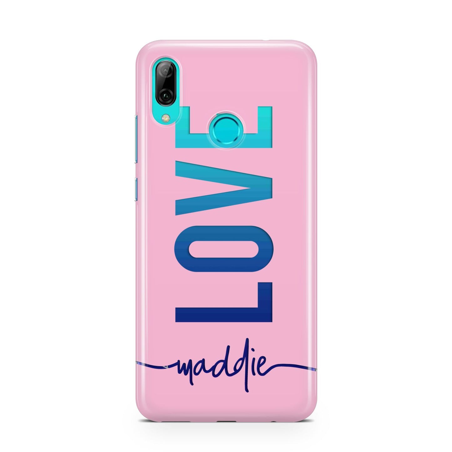 Personalised Love See Through Name Huawei P Smart 2019 Case