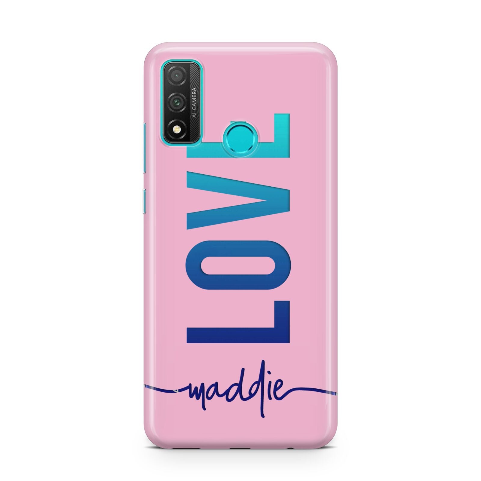 Personalised Love See Through Name Huawei P Smart 2020