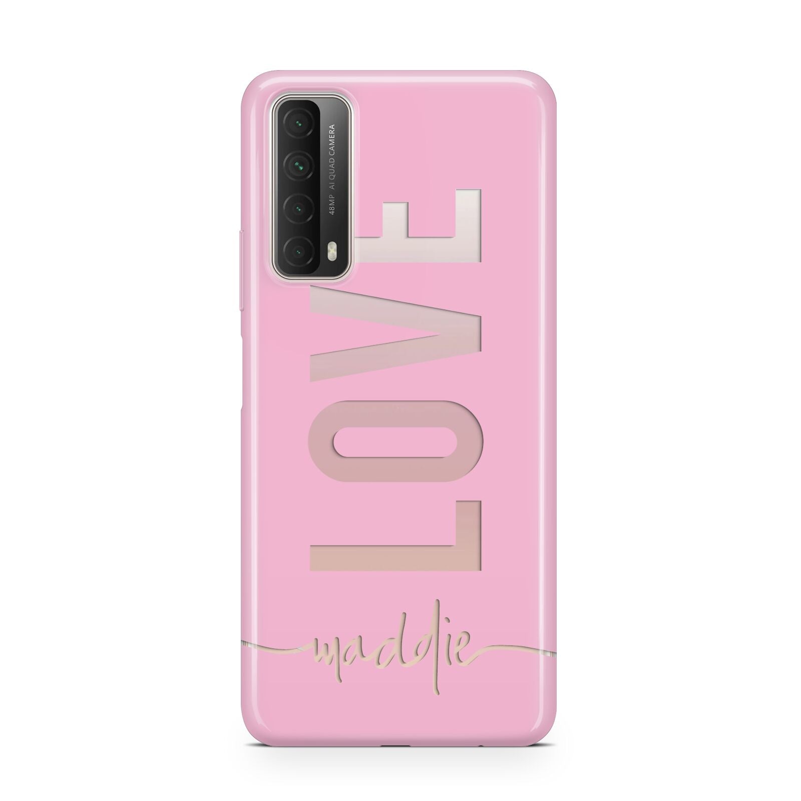 Personalised Love See Through Name Huawei P Smart 2021