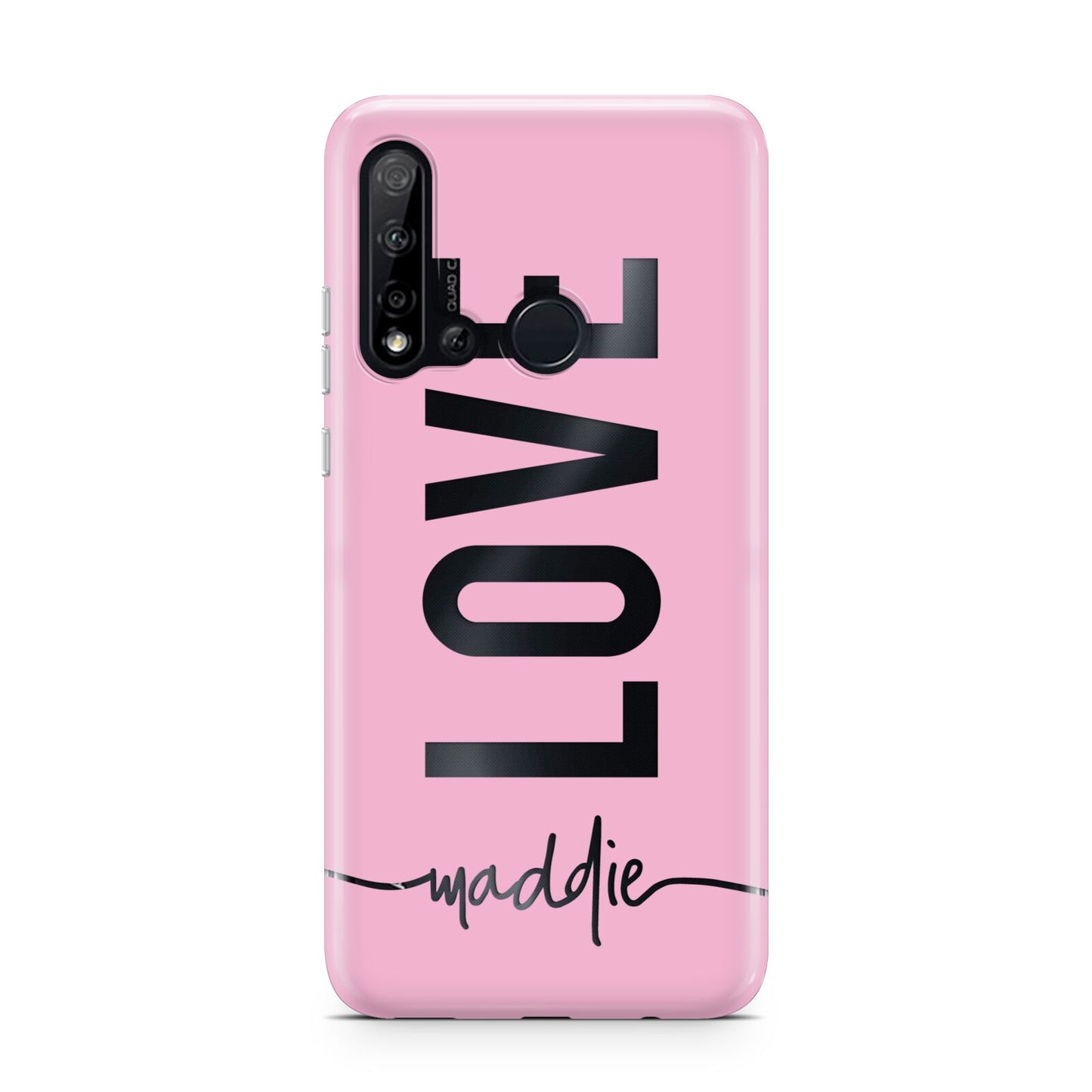 Personalised Love See Through Name Huawei P20 Lite 5G Phone Case