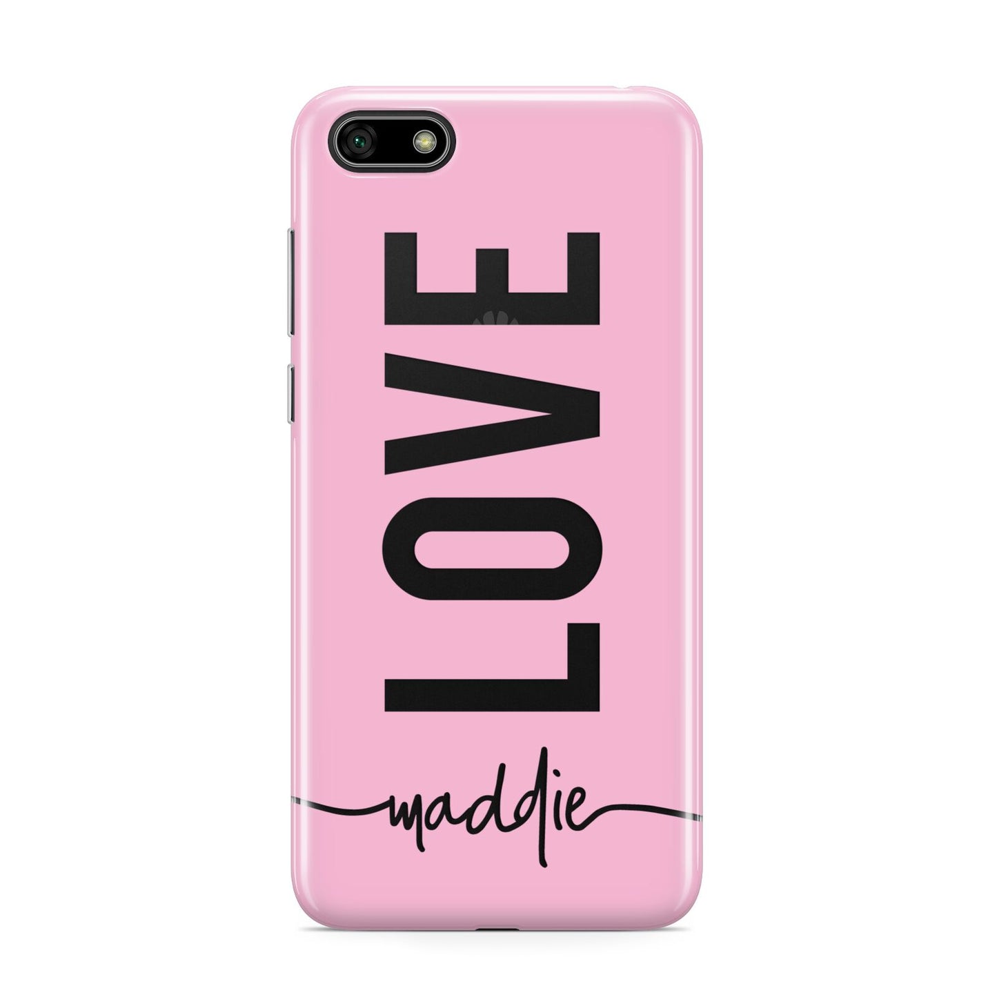 Personalised Love See Through Name Huawei Y5 Prime 2018 Phone Case