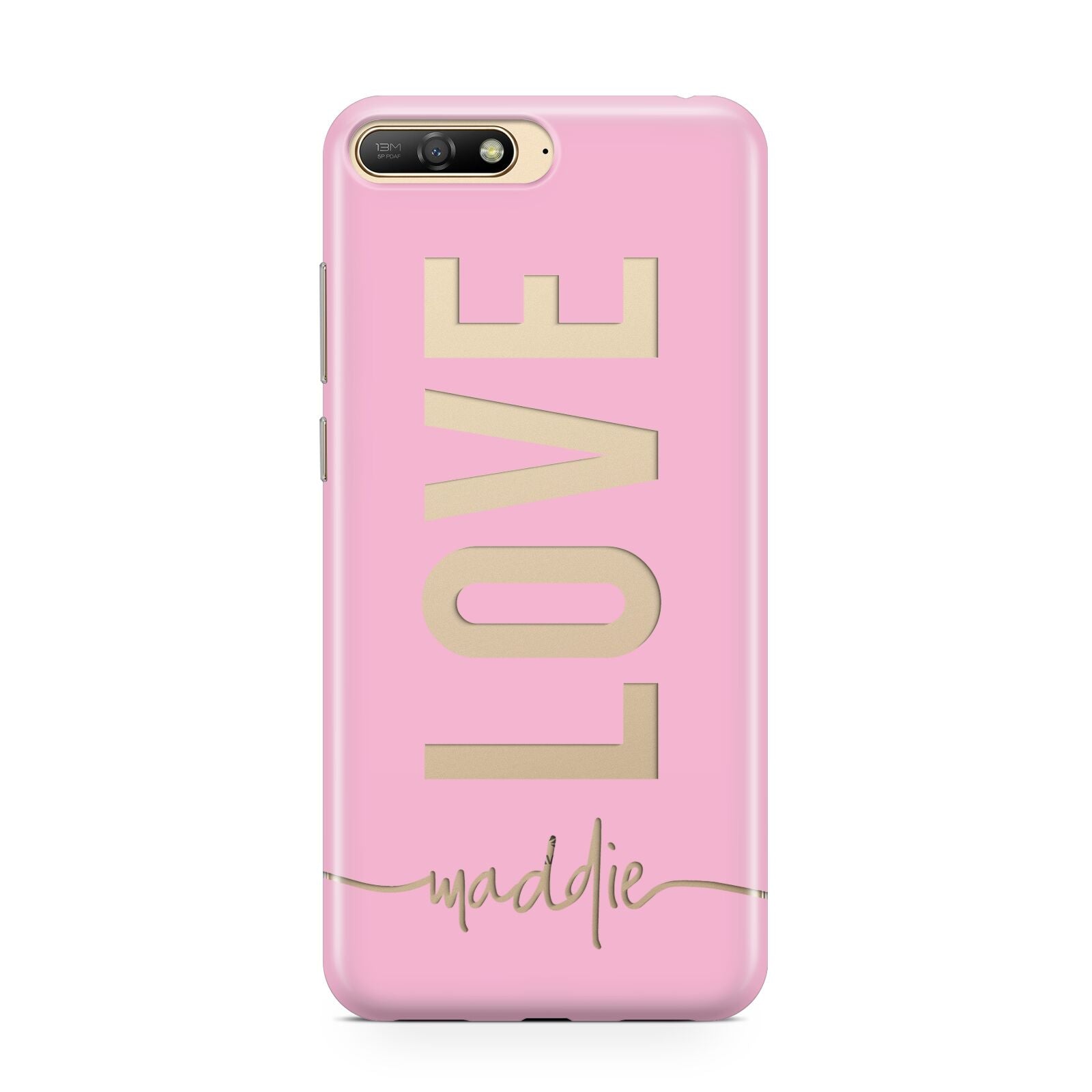 Personalised Love See Through Name Huawei Y6 2018