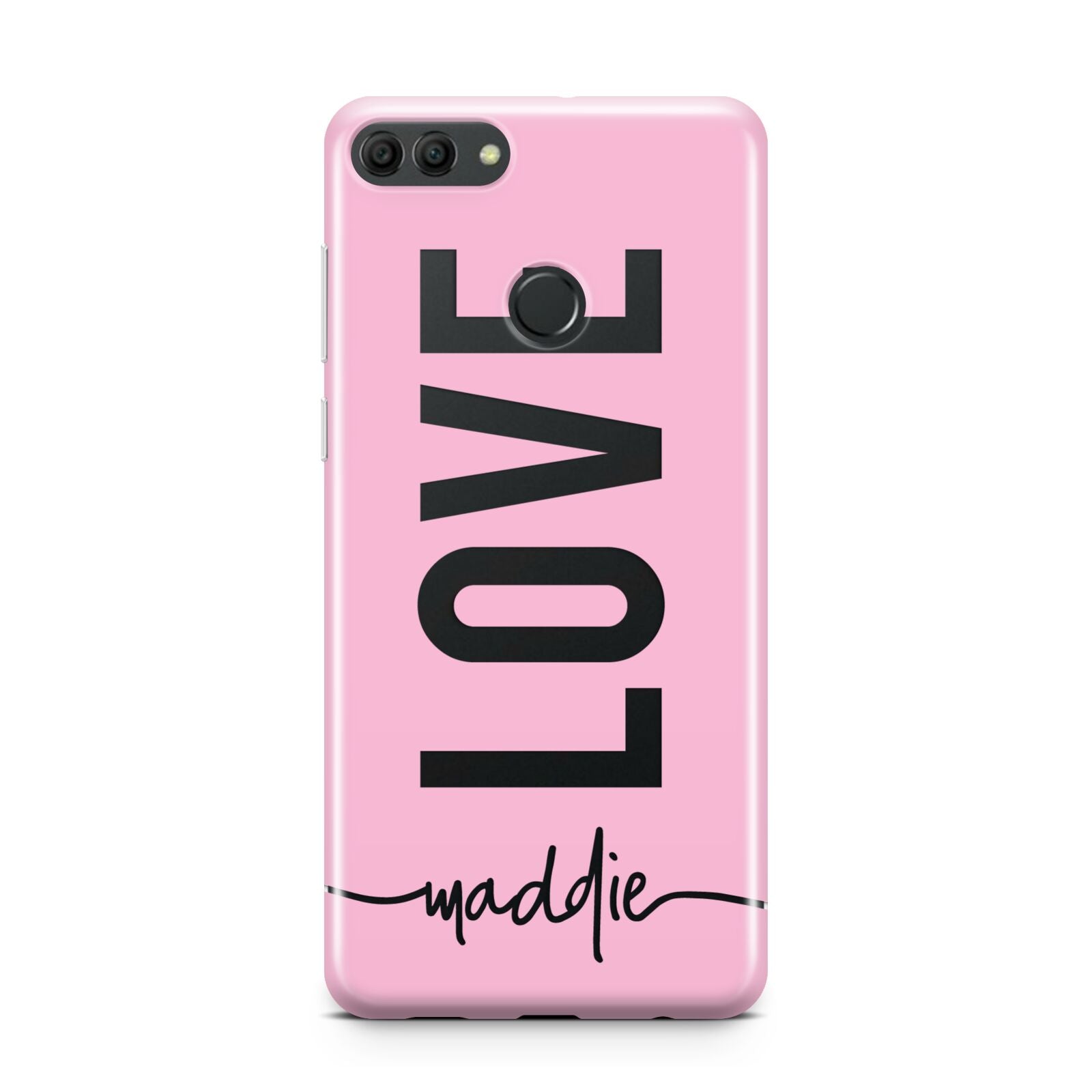 Personalised Love See Through Name Huawei Y9 2018