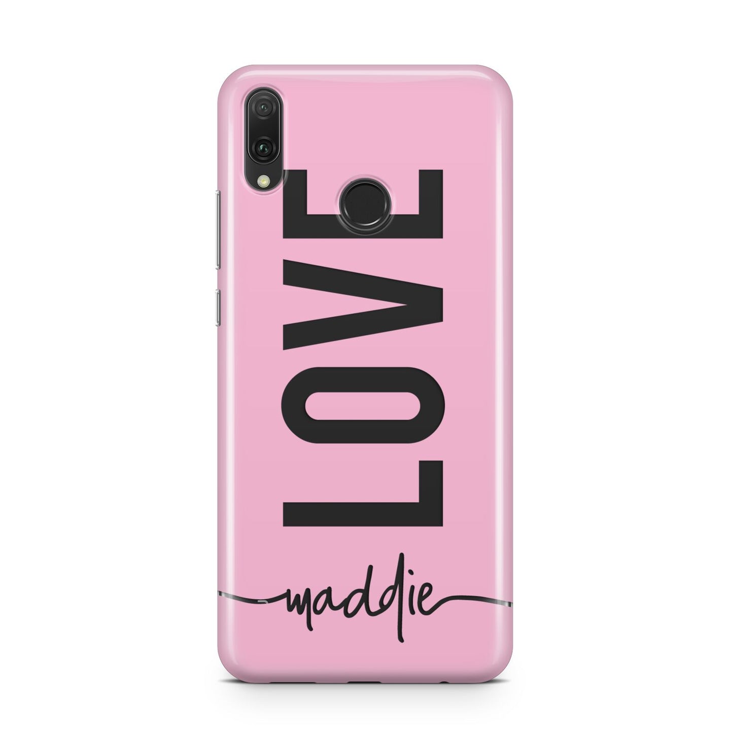 Personalised Love See Through Name Huawei Y9 2019