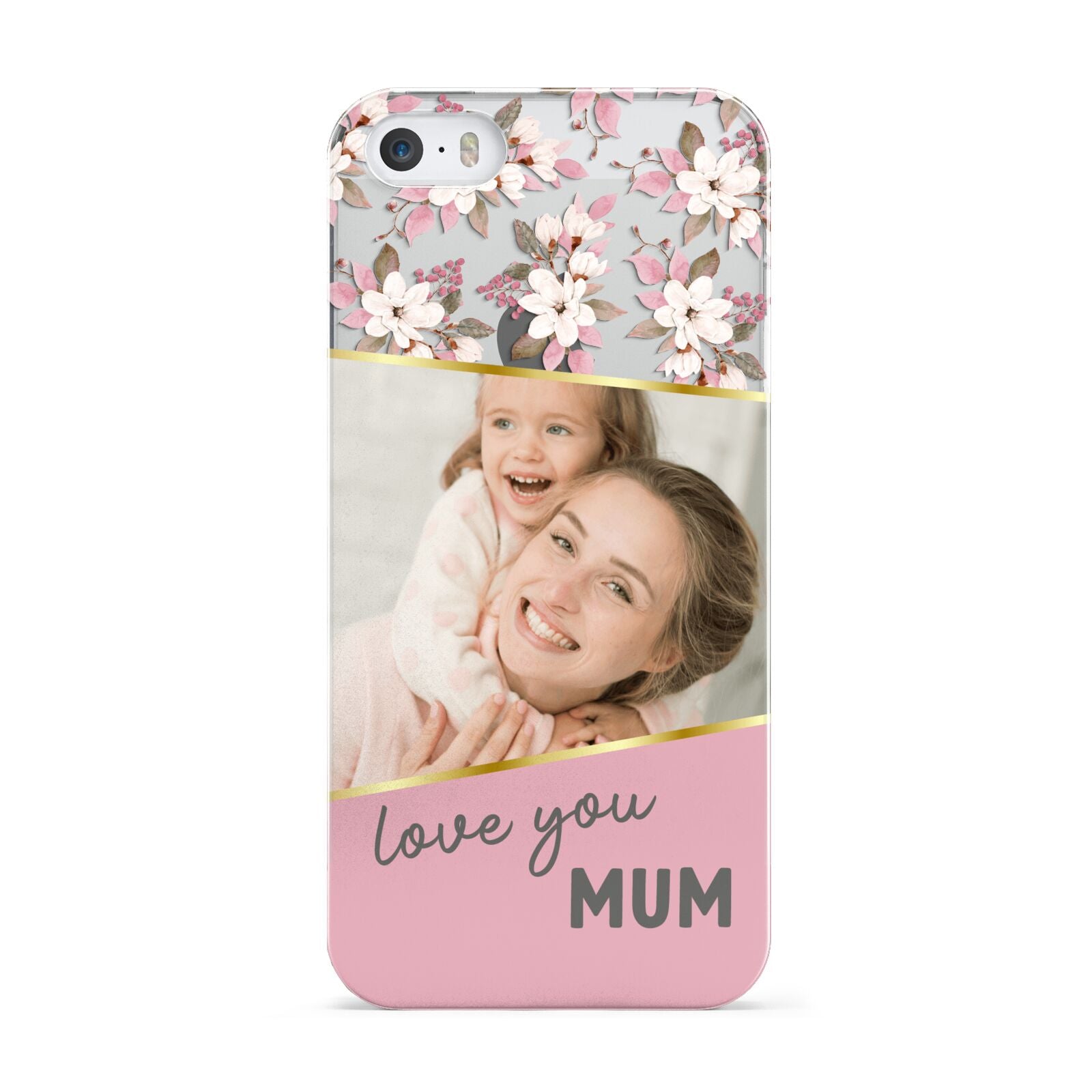 Personalised Love You Mum Apple iPhone 5 Case