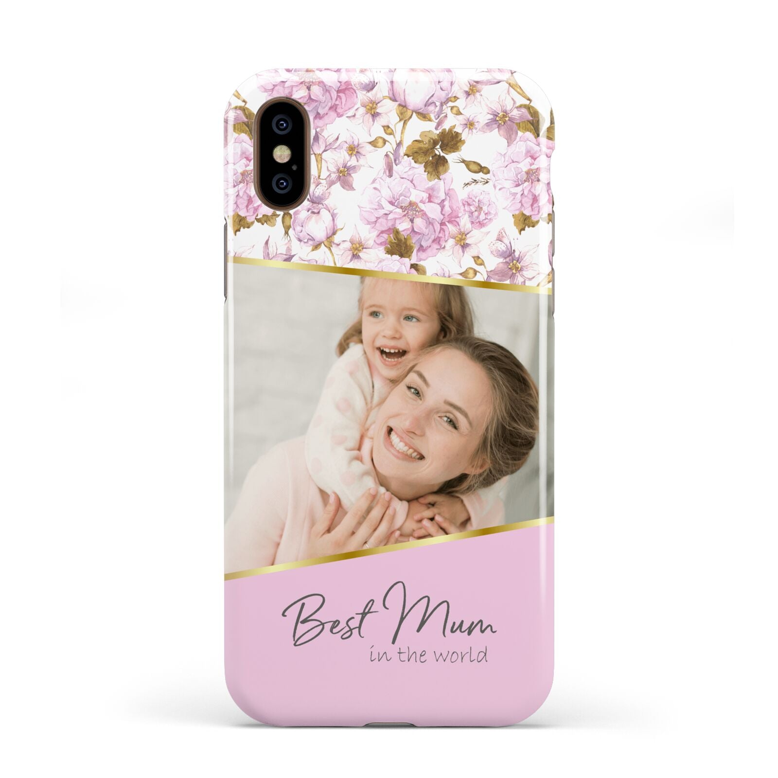 Personalised Love You Mum Apple iPhone XS 3D Tough