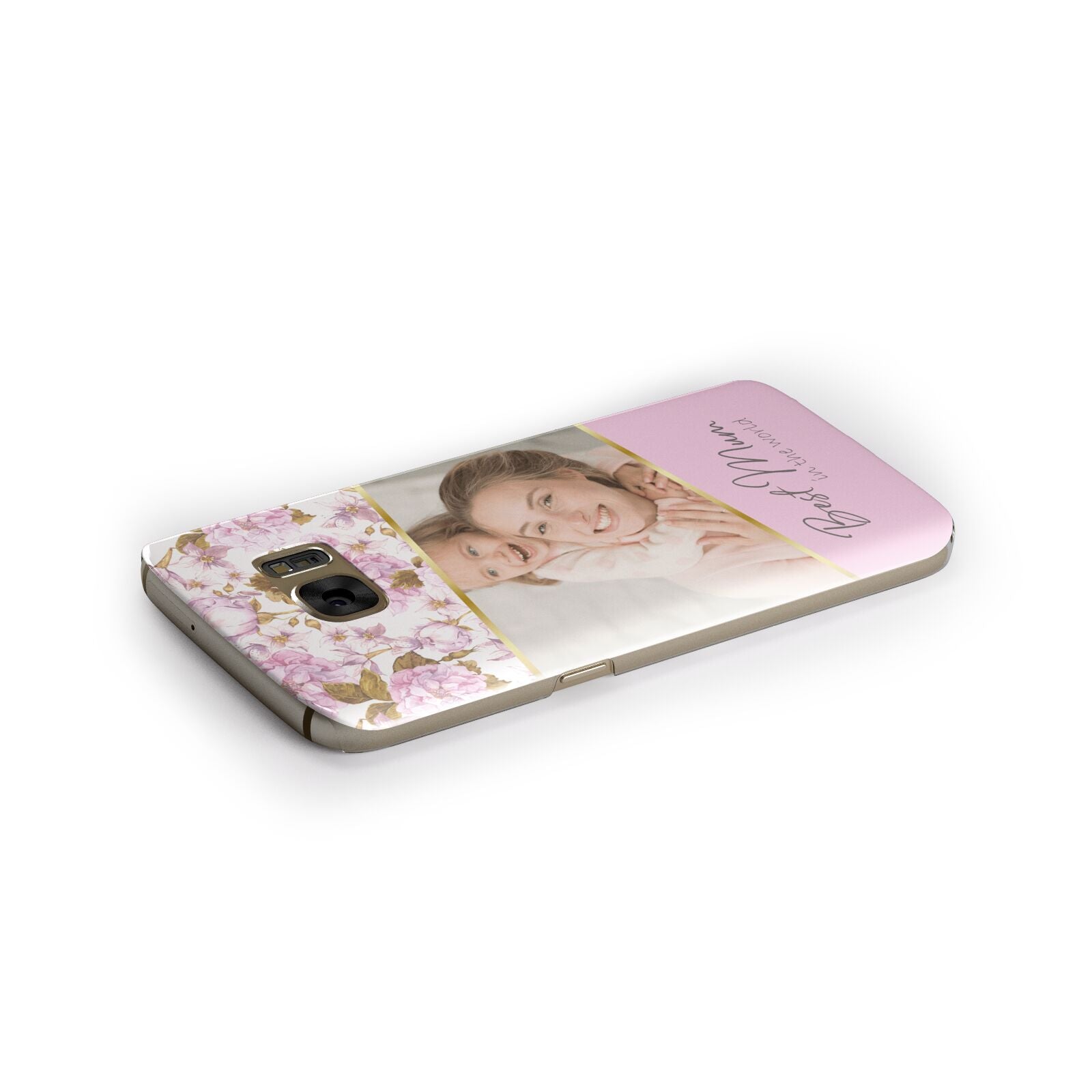 Personalised Love You Mum Samsung Galaxy Case Side Close Up