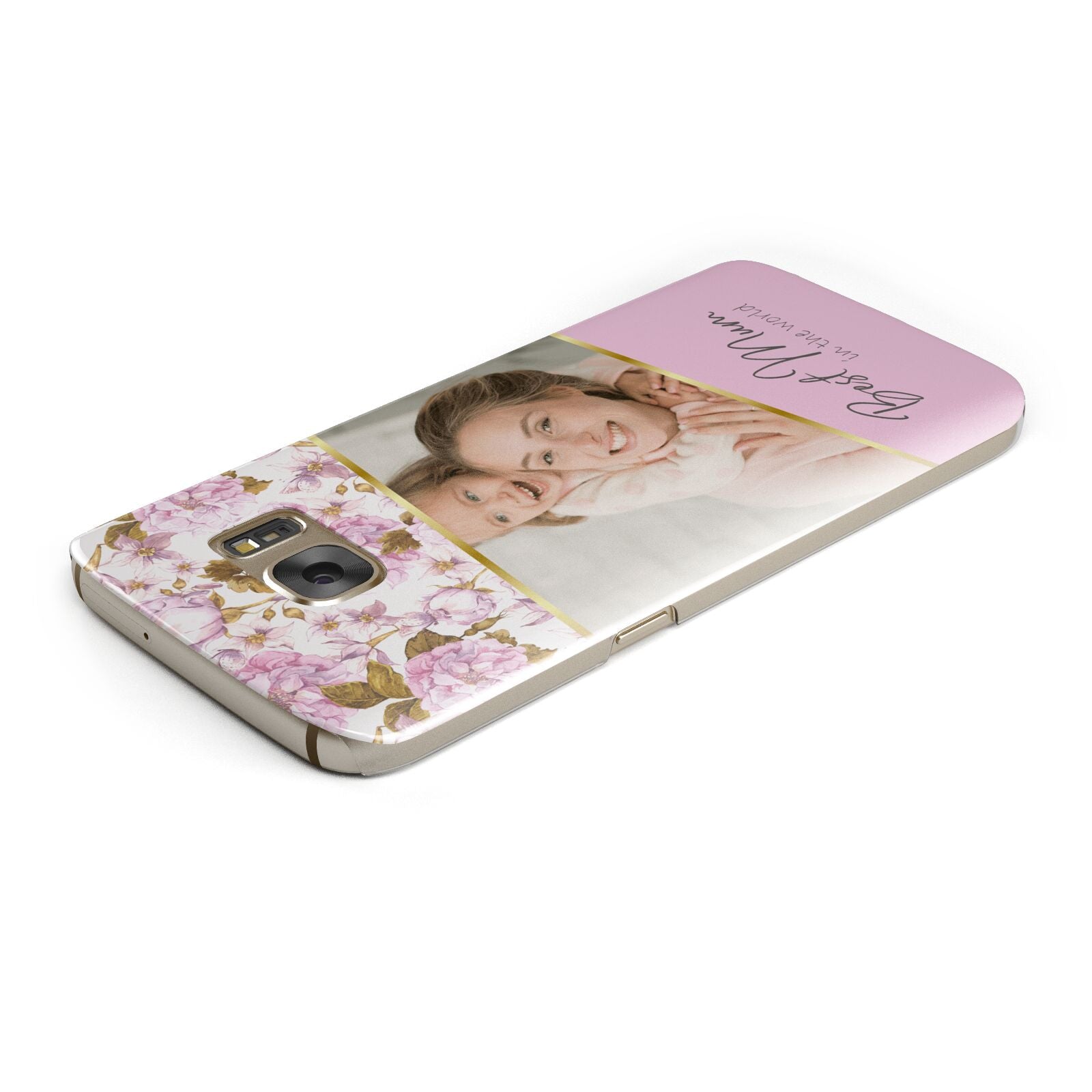 Personalised Love You Mum Samsung Galaxy Case Top Cutout