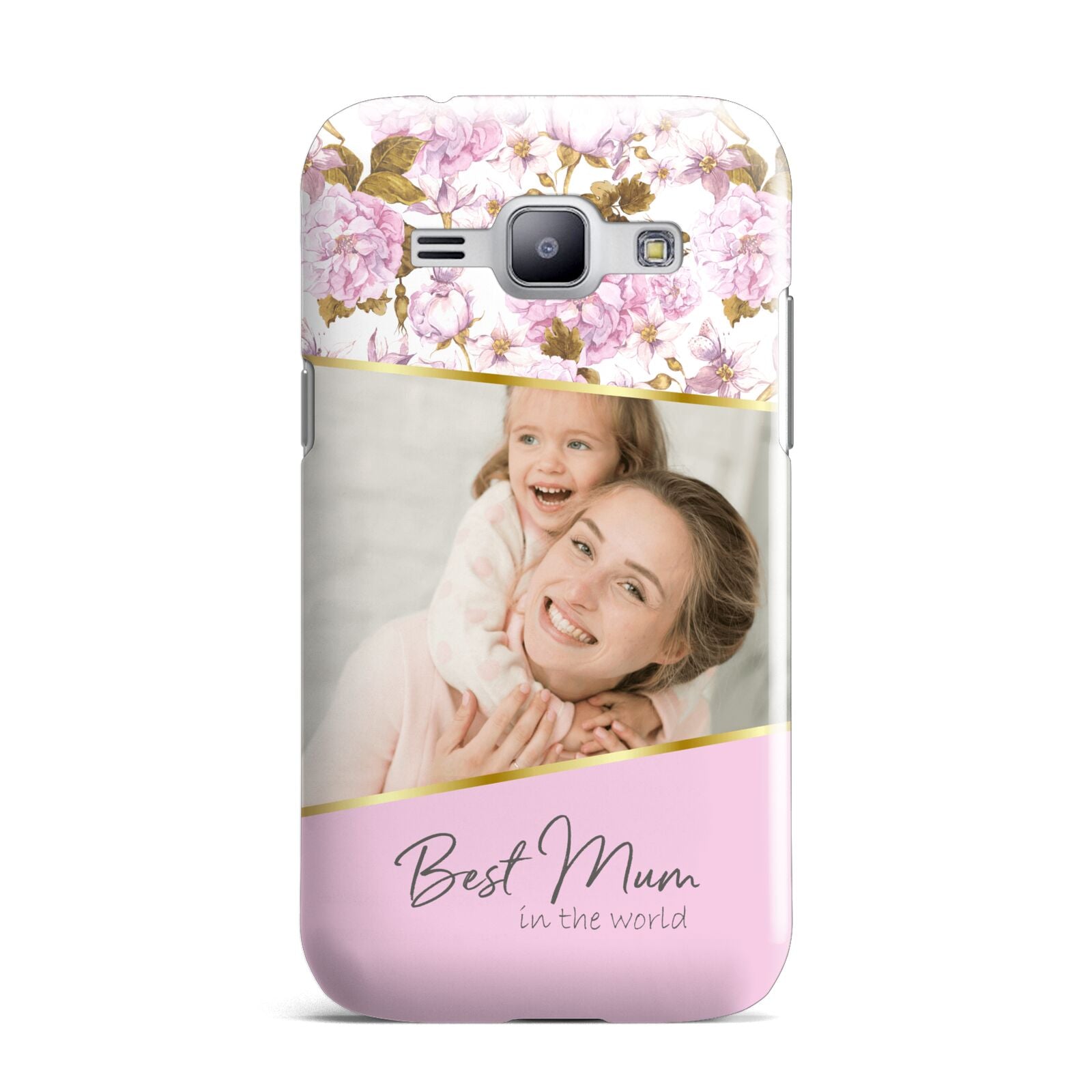 Personalised Love You Mum Samsung Galaxy J1 2015 Case