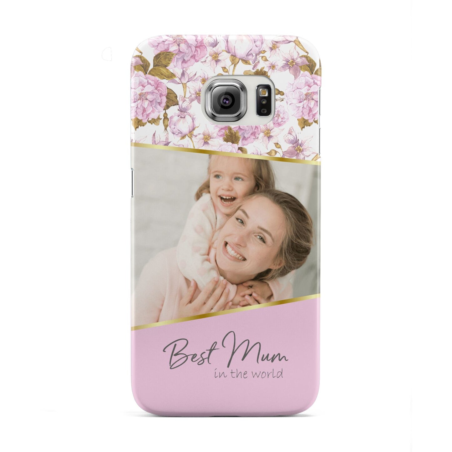 Personalised Love You Mum Samsung Galaxy S6 Edge Case