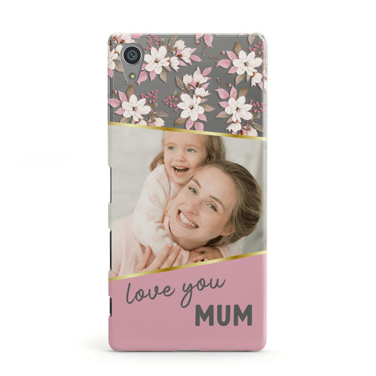 Personalised Love You Mum Sony Xperia Case