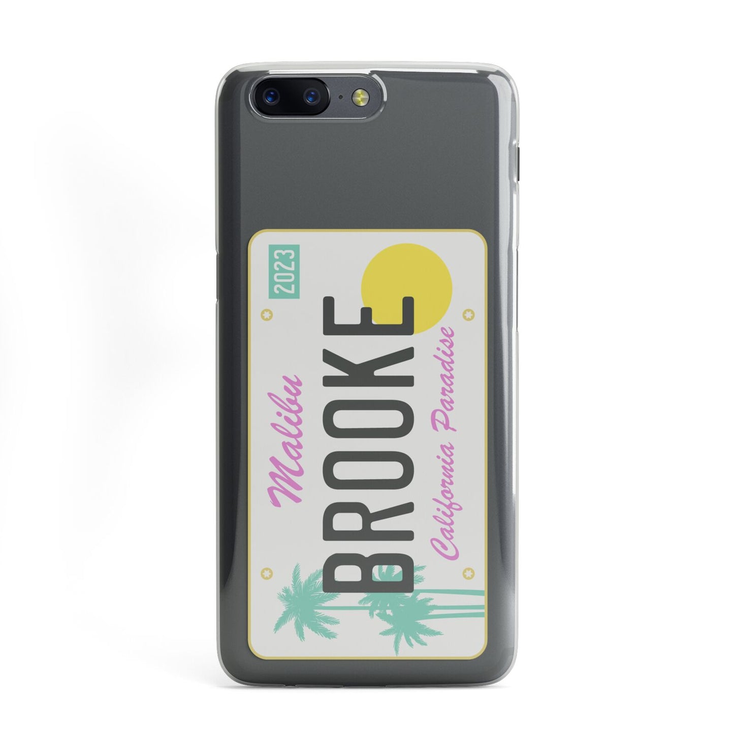 Personalised Malibu License Plate OnePlus Case