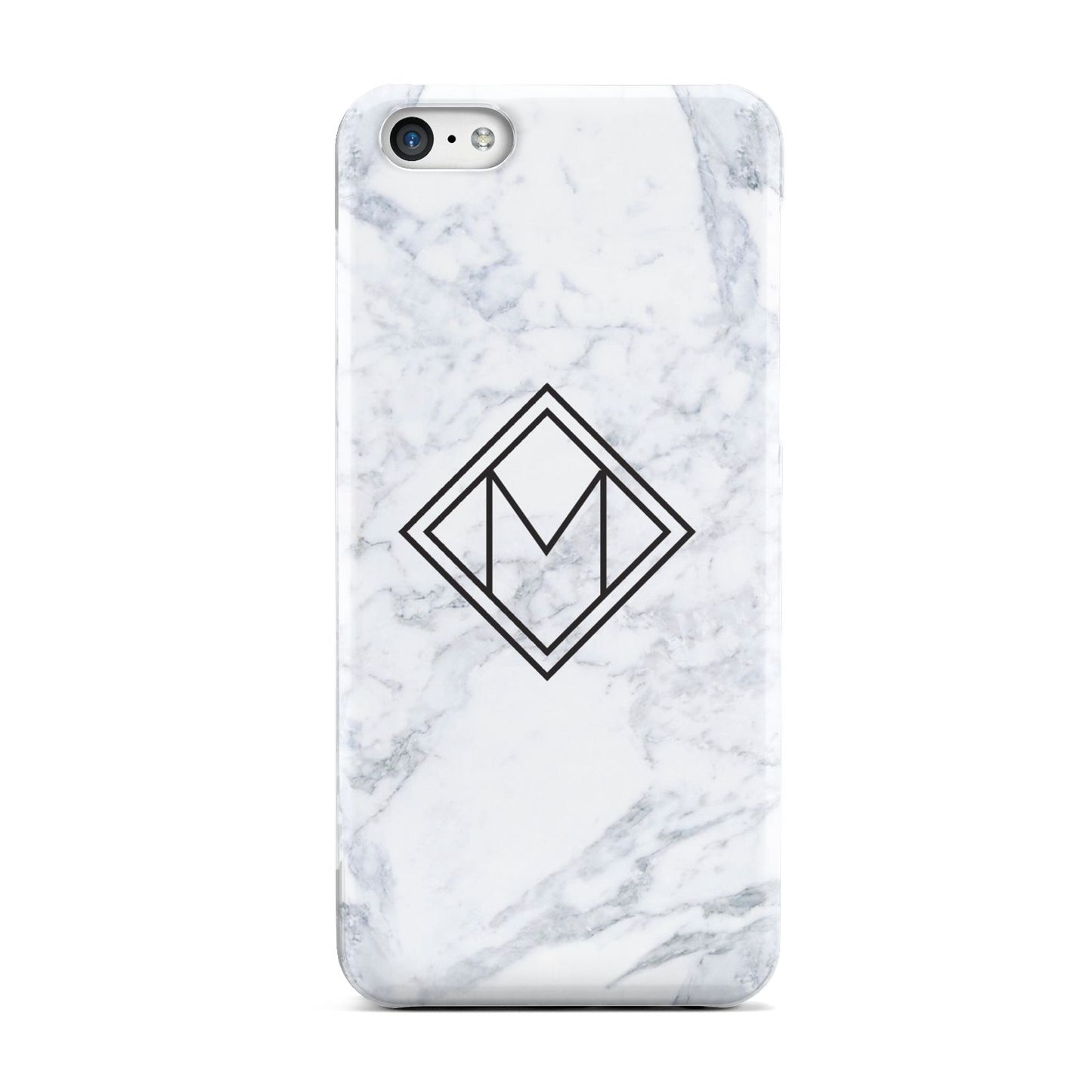 Personalised Marble Customised Initials Apple iPhone 5c Case