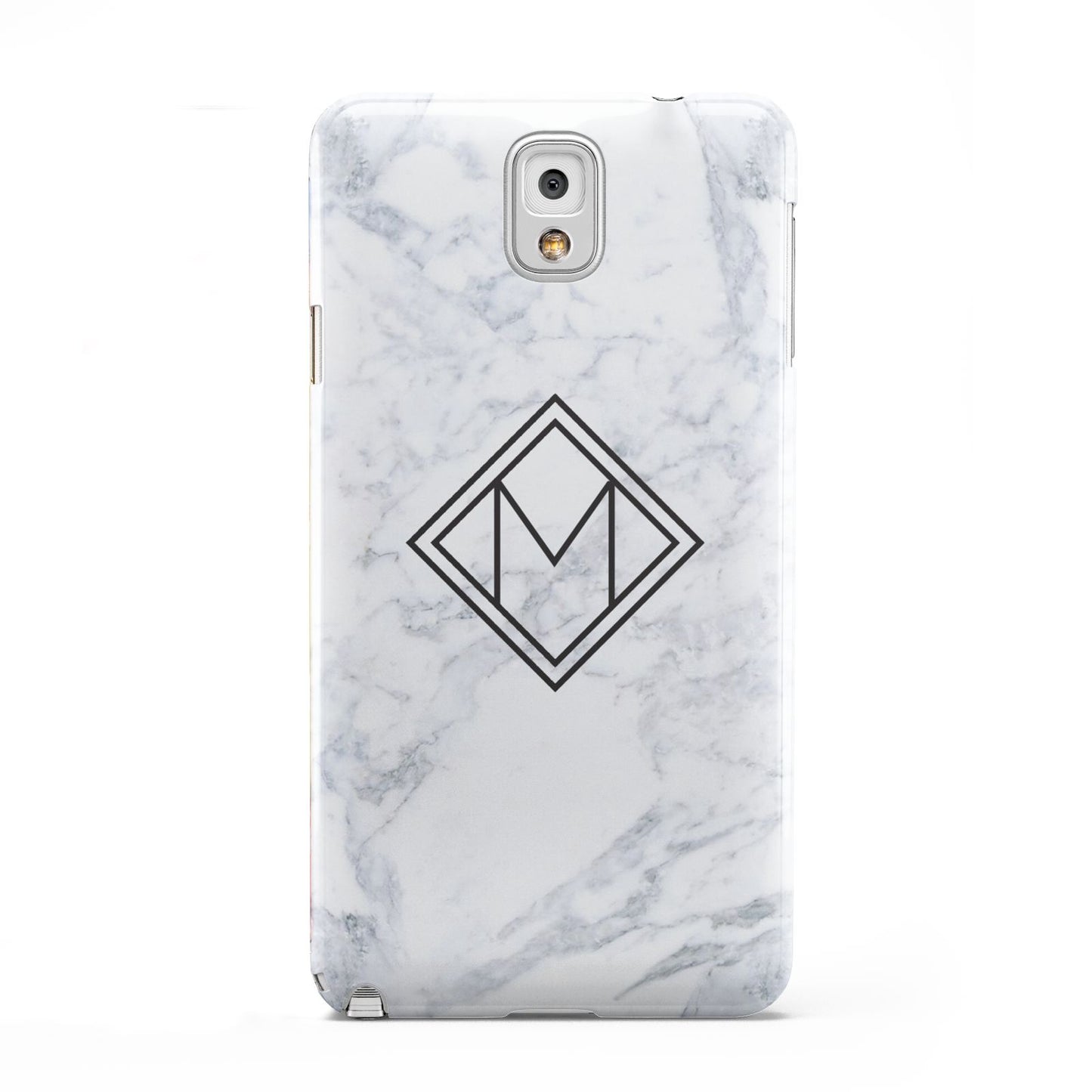 Personalised Marble Customised Initials Samsung Galaxy Note 3 Case