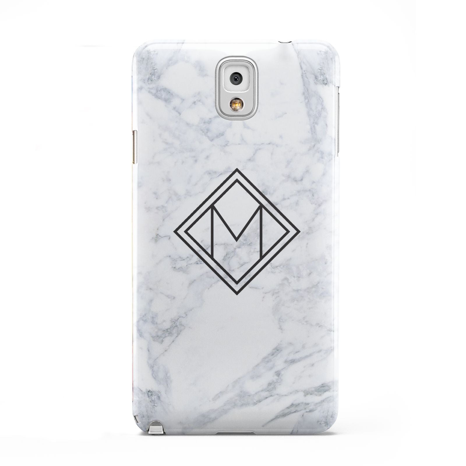 Personalised Marble Customised Initials Samsung Galaxy Note 3 Case