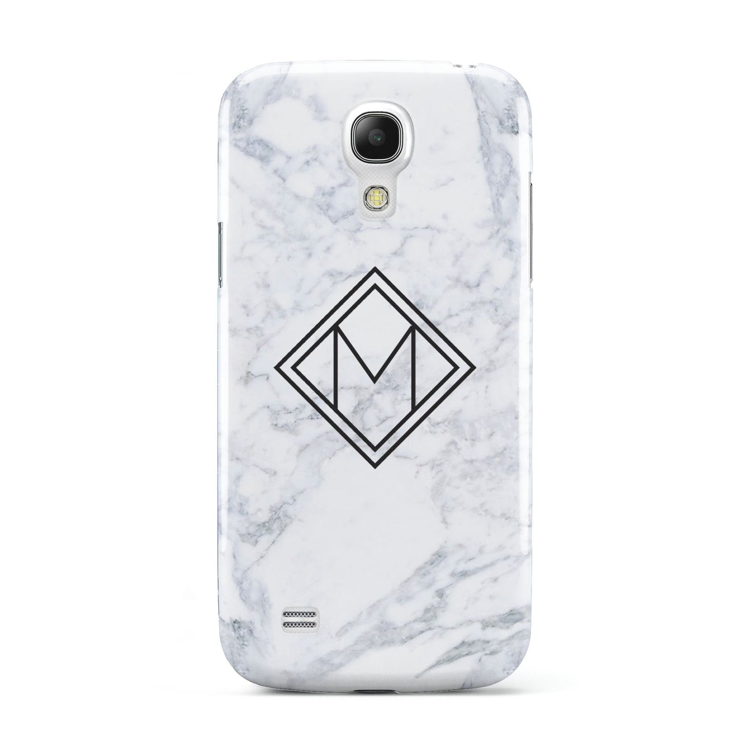 Personalised Marble Customised Initials Samsung Galaxy S4 Mini Case