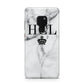 Personalised Marble Initials Crown Custom Huawei Mate 20 Phone Case