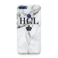 Personalised Marble Initials Crown Custom Huawei P Smart Case