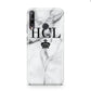Personalised Marble Initials Crown Custom Huawei P40 Lite E Phone Case