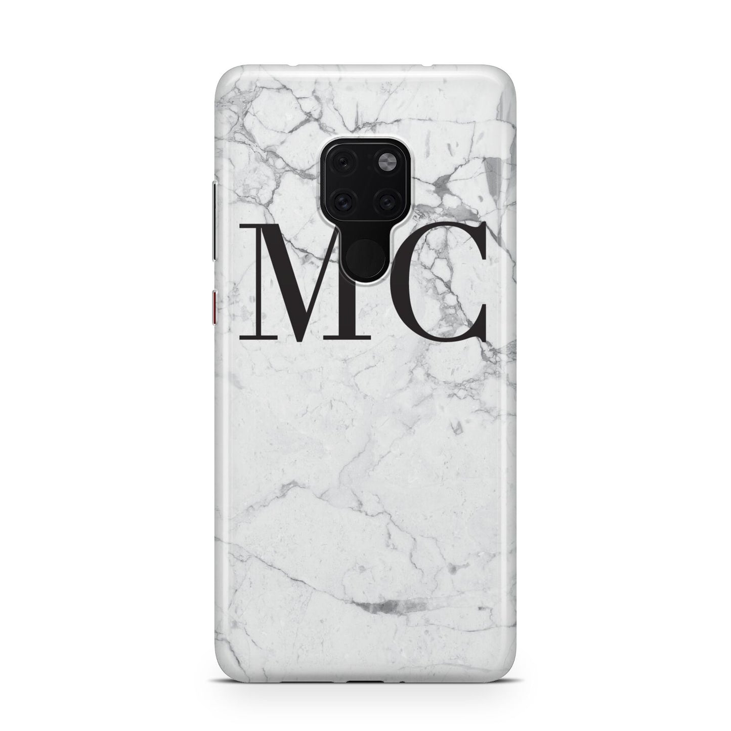 Personalised Marble Initials Huawei Mate 20 Phone Case
