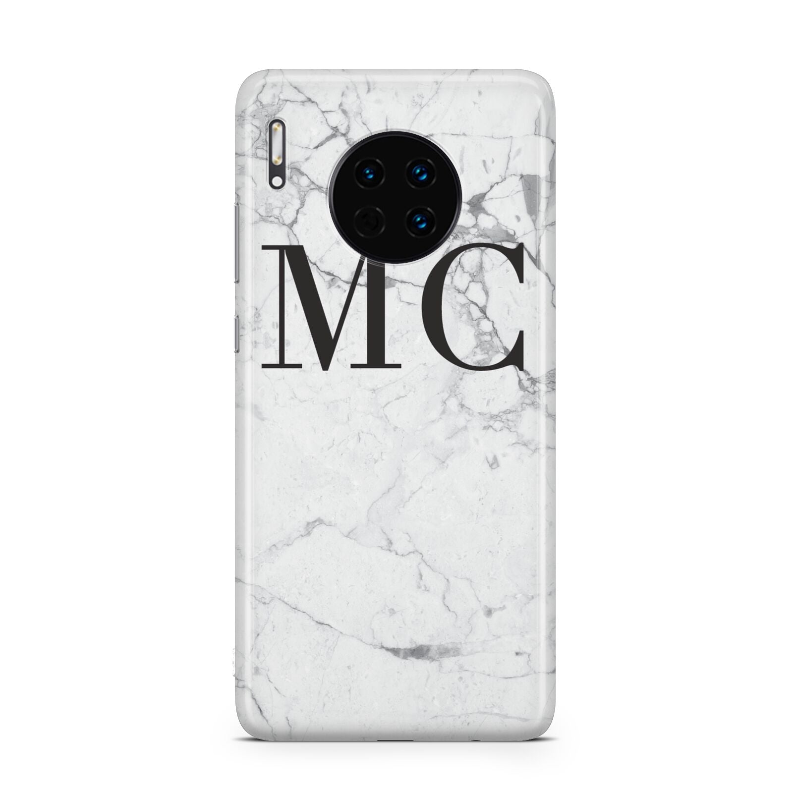 Personalised Marble Initials Huawei Mate 30