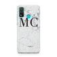 Personalised Marble Initials Huawei P Smart 2020