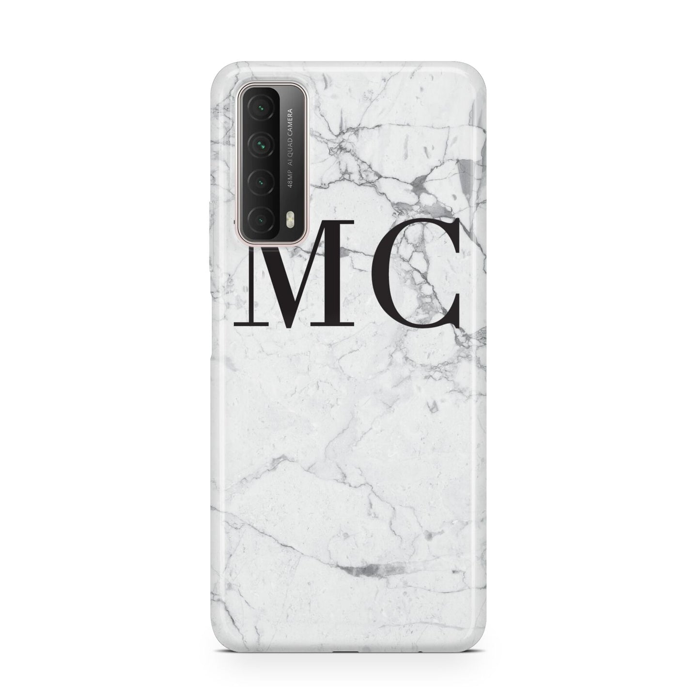 Personalised Marble Initials Huawei P Smart 2021