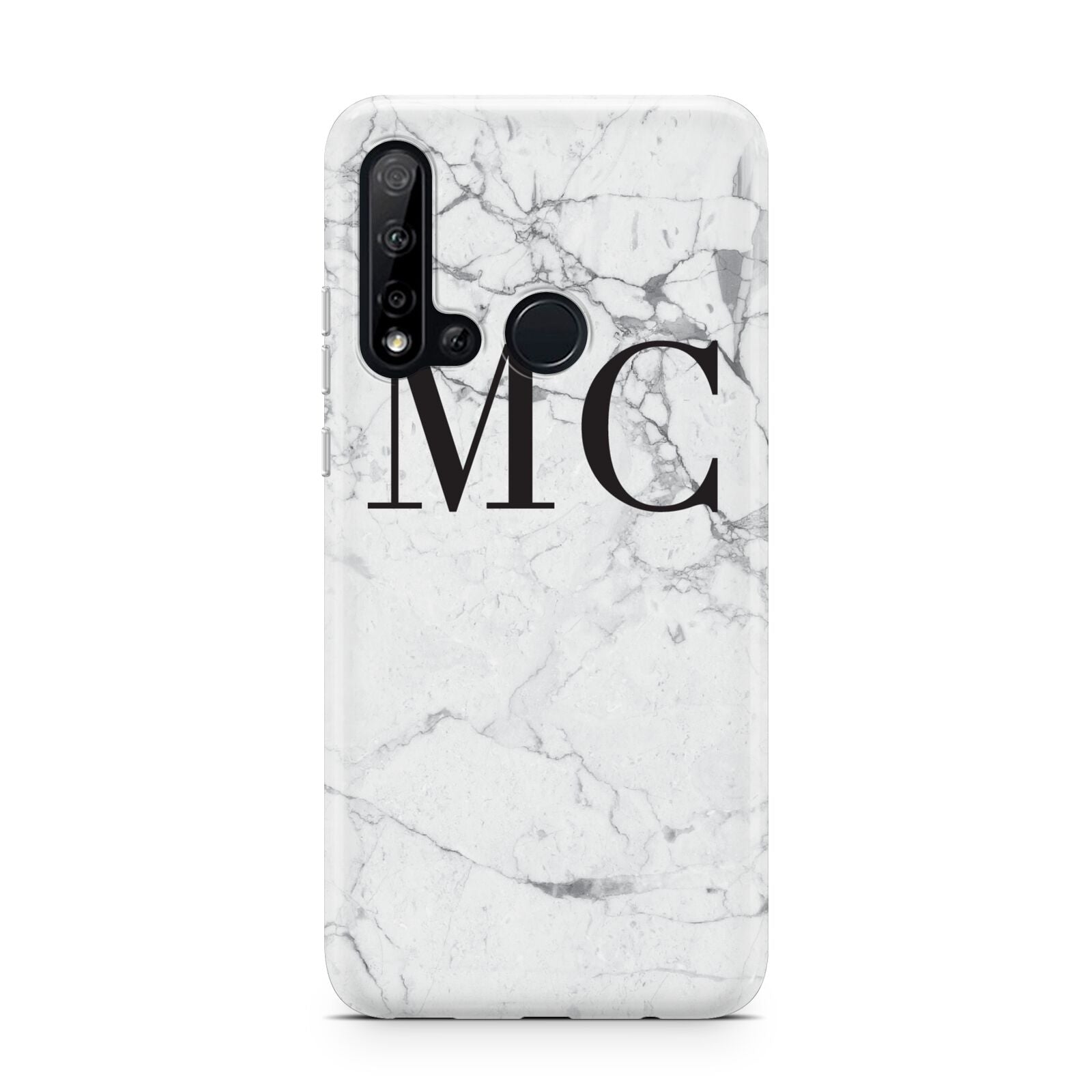 Personalised Marble Initials Huawei P20 Lite 5G Phone Case