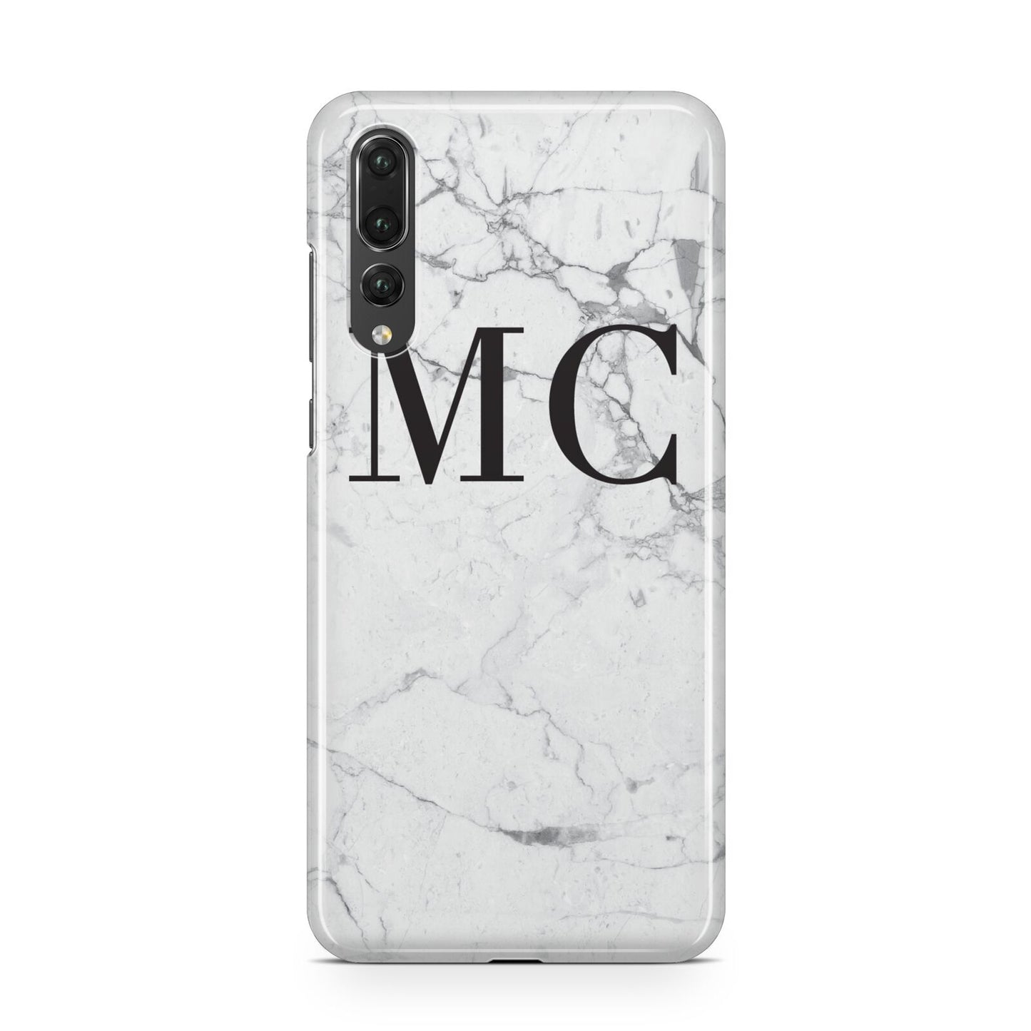 Personalised Marble Initials Huawei P20 Pro Phone Case
