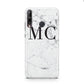 Personalised Marble Initials Huawei P40 Lite E Phone Case